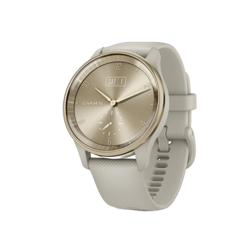 Garmin Vivomove Style Gold Smartwatch with FIVE Bands and ALL Tools and Charger